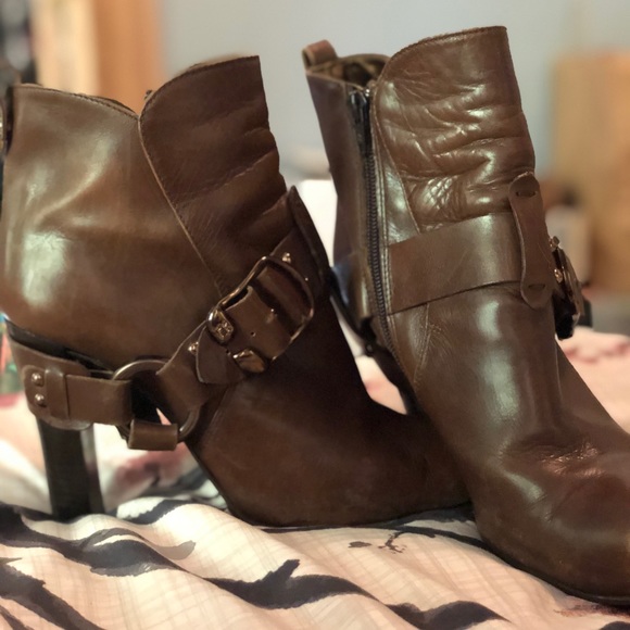 Shoes Leather Guillaume Hinfray Ankle Boots Poshmark